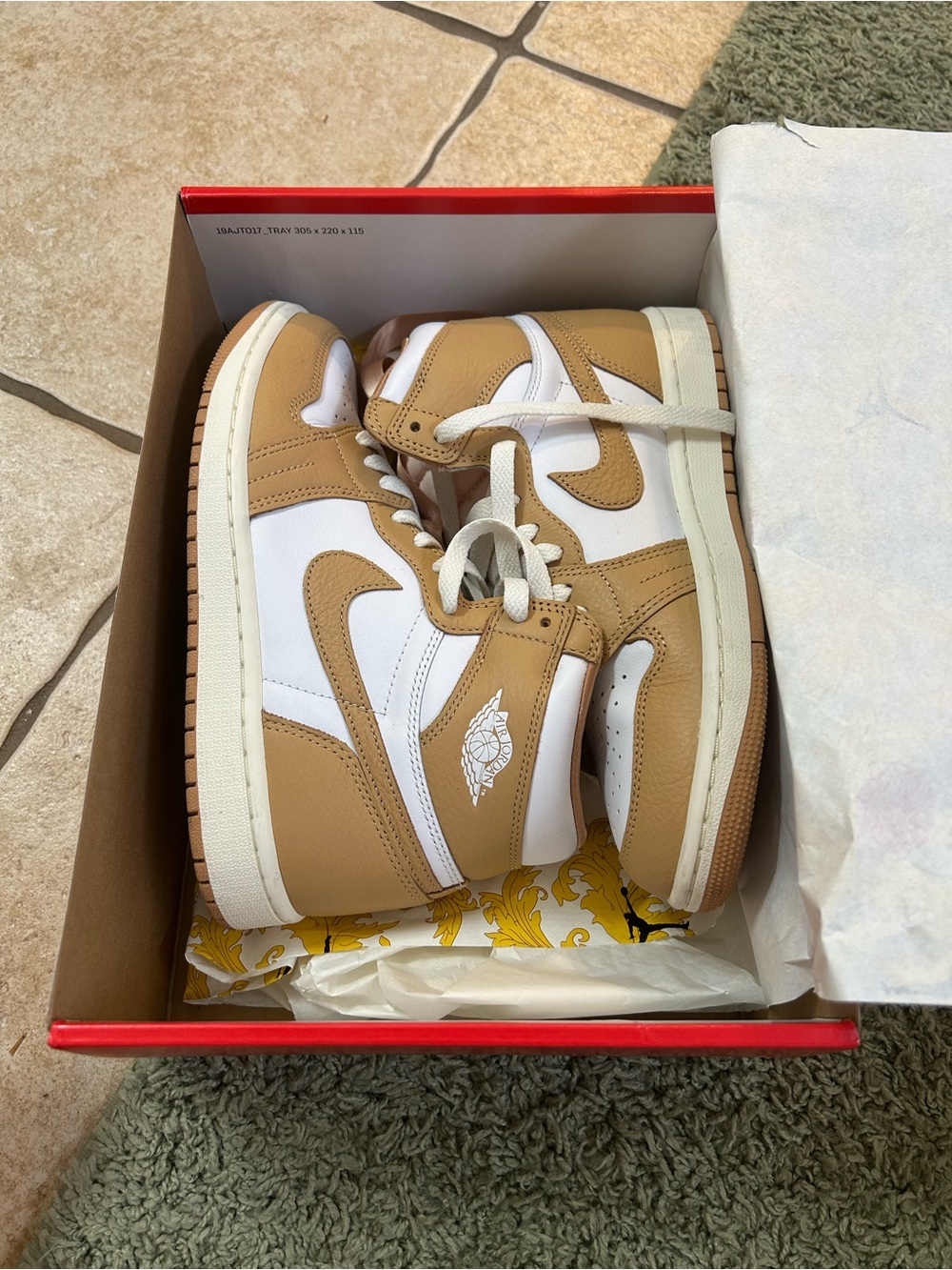 Women's Air Jordan 1 Retro High OG "Pralin
PRALINEWHITE-SAIL
PRALINE/VOILE/BLANC
